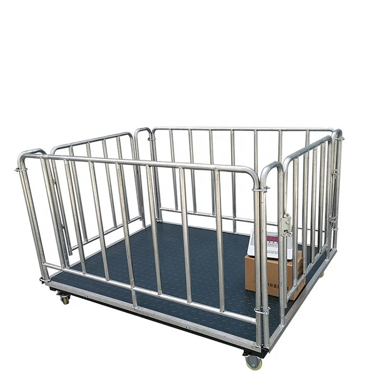 2/3/5 Tons Livestock Weighing Platform Floor Scale For Pig Cattle And Sheep Scale