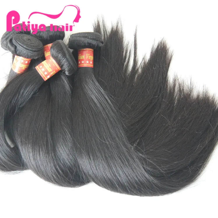 Hot Selling Products 2024 Silky Straight Human Hair 100 Bundles Machine Double Weft Raw Original Brazilian Hair Extensions 12a