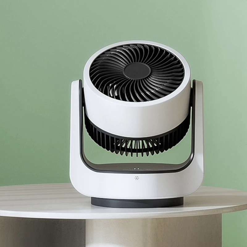 DREAMAN Wholesale Table Fan High Speed 10 Inch Electric Turbo Air Circulating Fan Home Portable Oscillating Air Circulation Fan
