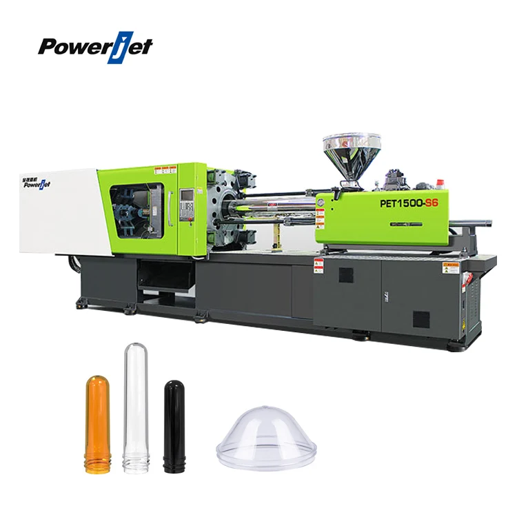 Powerjet Новый 400t 400ton пластиковая пресс-формы, ПЭТ-Преформа Бутылки пластики инжекционное формование машины для литья под давлением