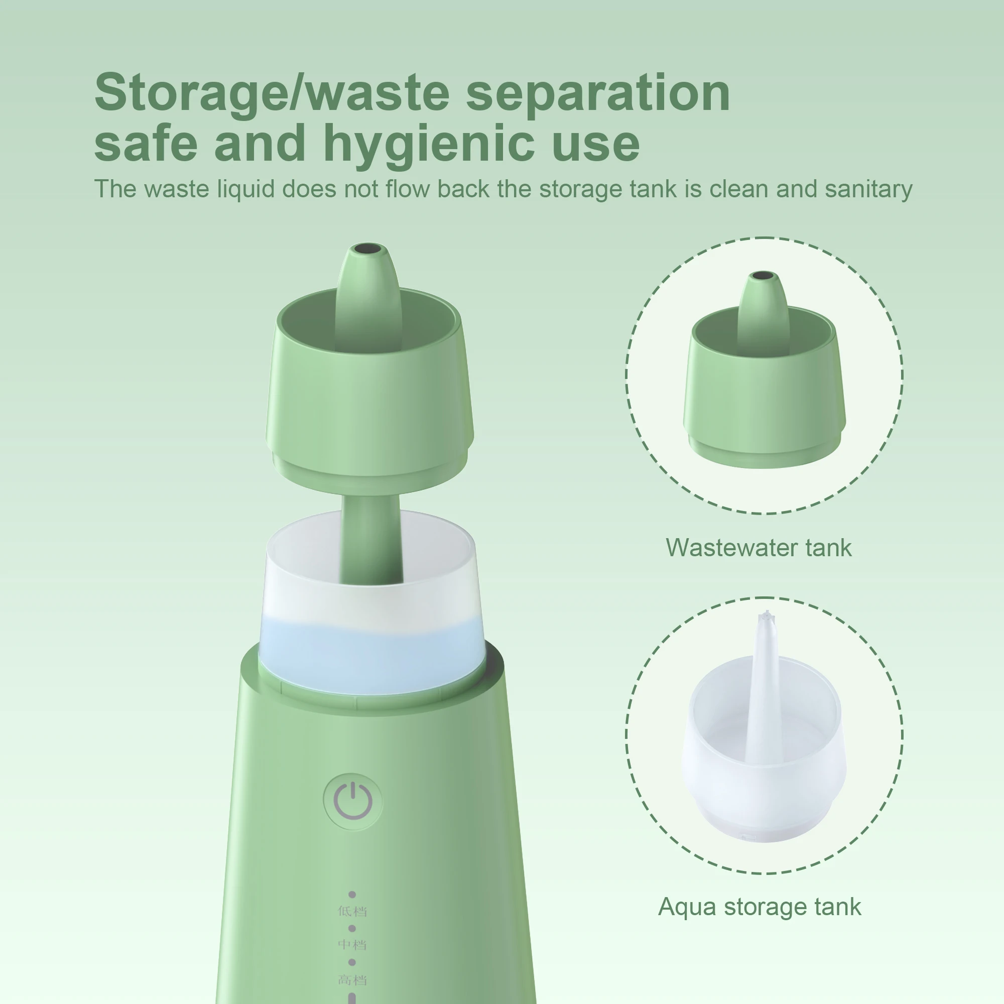 Kids and Adults Electric Neti Pot Saline Rinse Sinus Infection Treatment 4 Modes Portable Sinus Rinse System Nasal Irrigation