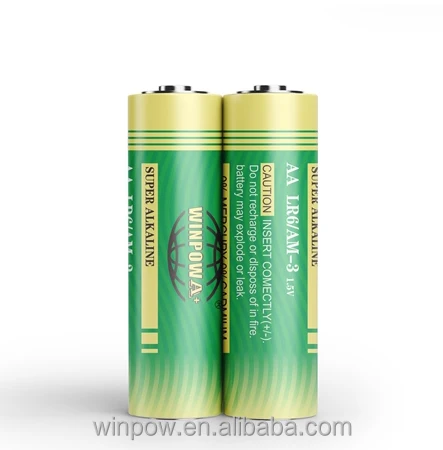 LR6 AA battery UM3 Super LR6 AA alkaline battery lr6 1.5v toy remote battery