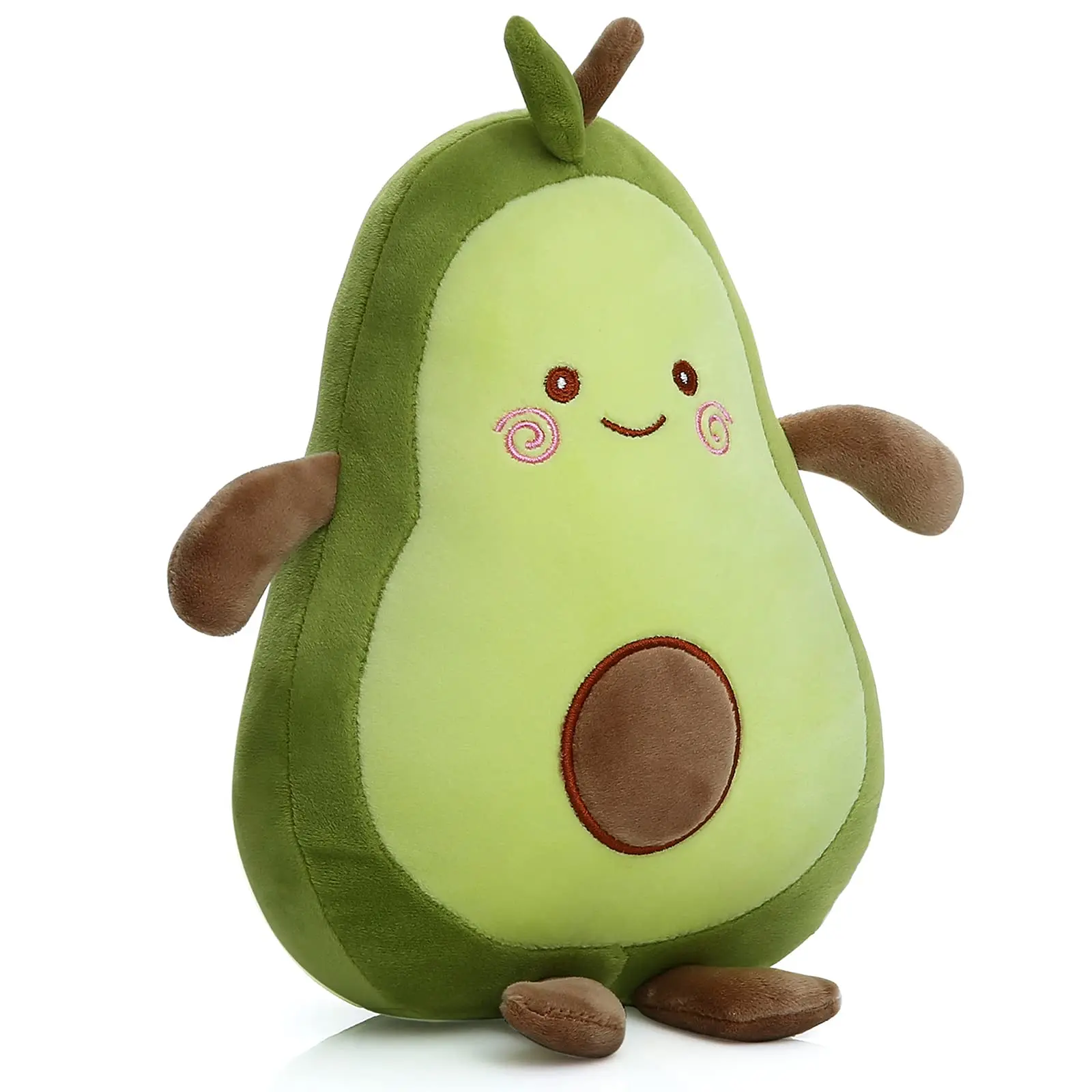 45cm Niuniu Daddy Avocado Stuffed Animal Plushies Squishy Snuggle Plush Toys Soft Kawaii Food Shaped Plushie Fruit Plush Toys