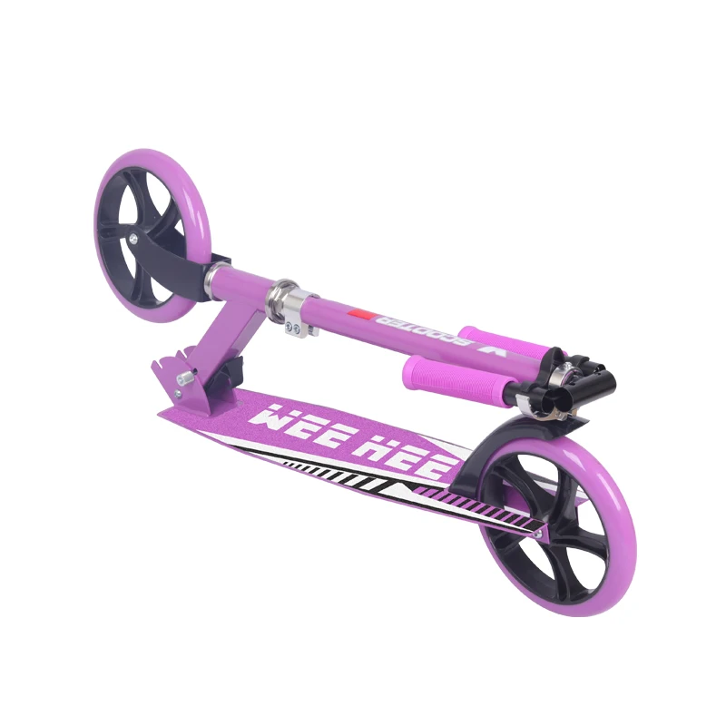 Wholesale Adult scooter street scooter 200mm big wheel full aluminum kick scooter for adult