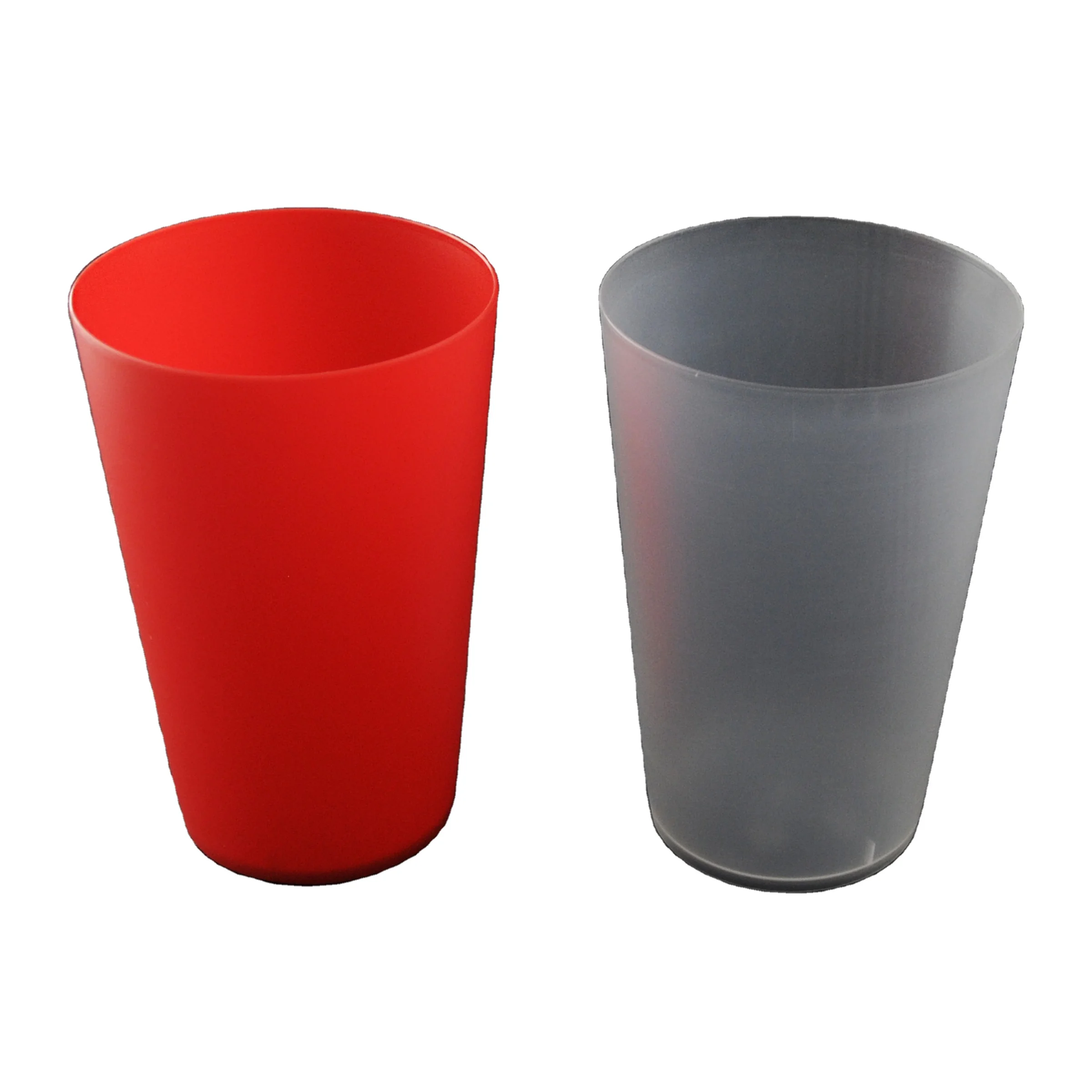 Frosted Plastic Reusable PP Cup Tea Drinking Cup