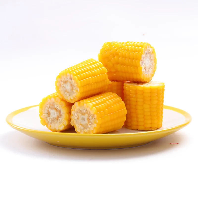 Non-GMO Fresh Yellow Waxy Corn Cob Maize Cultivated in Common Style