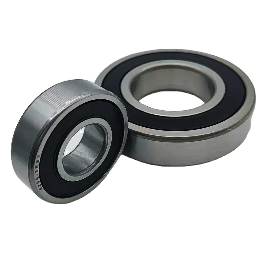 Free Sample Customized Stainless Steel Flat Head Cylindrical 6204 6302 6000 6300 6203 6301 608 Zz 2rs Deep Groove Ball Bearing