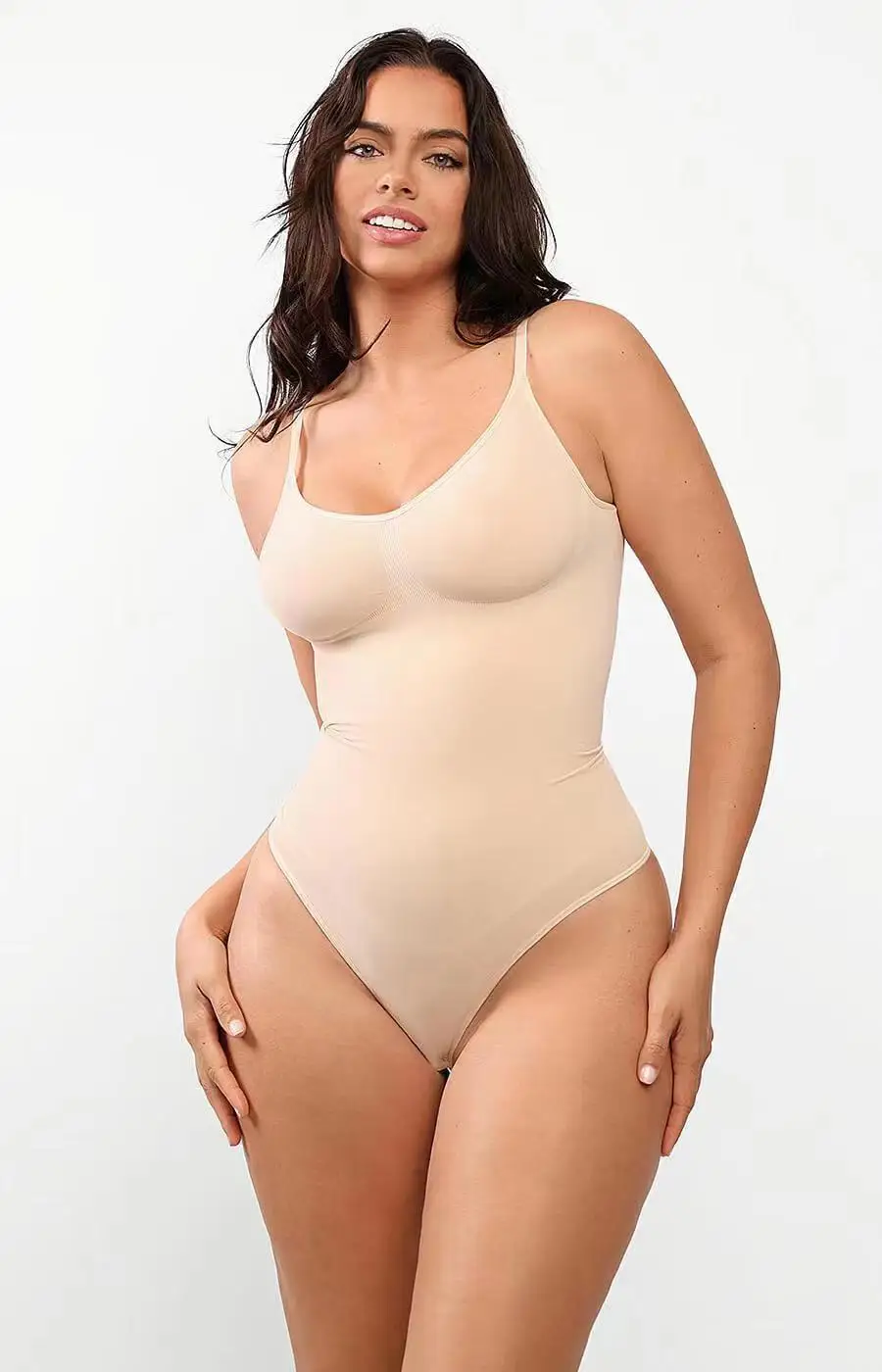 Faja Full Body Backless Bodysuit Shaping Seamless Thong T Low Belly Slimming Tummy Control Shapewear Panti Waist Trainer Shaper