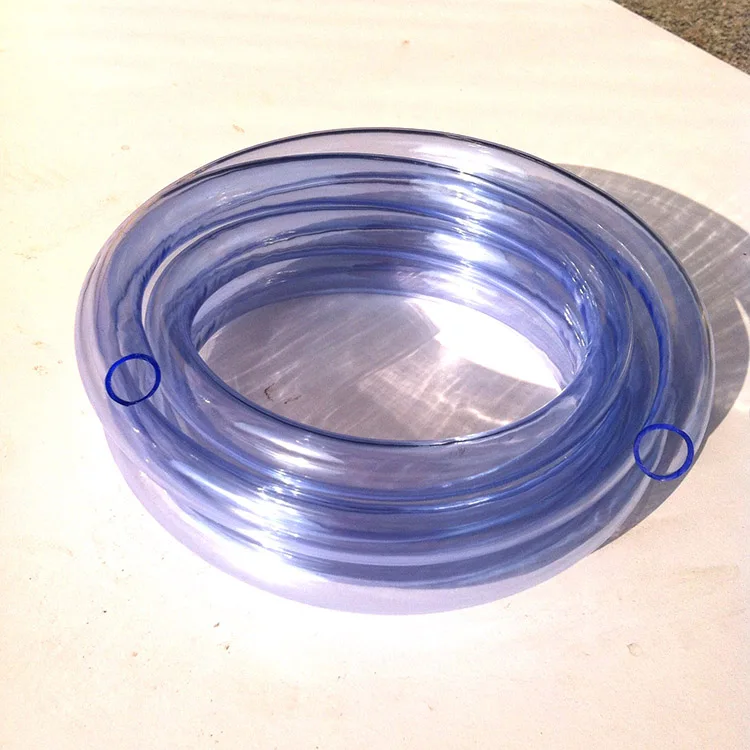 4 inch transparent pvc flexible single hose