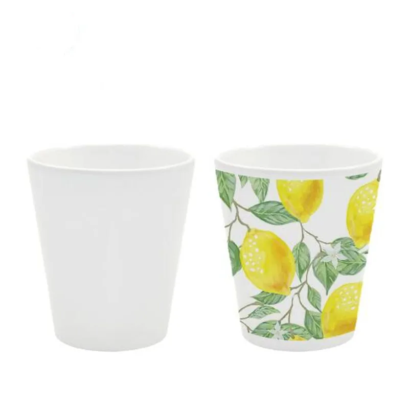 sublimation ceramic small plant pot