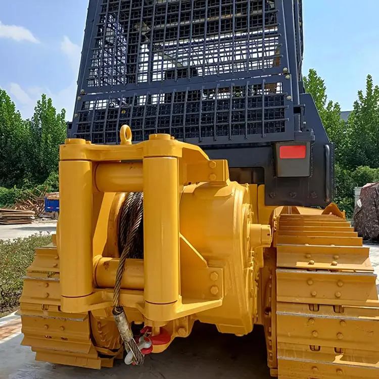 Лесной бульдозер 160HP мини-гусеничный Лесозаготовительный с лебедкой