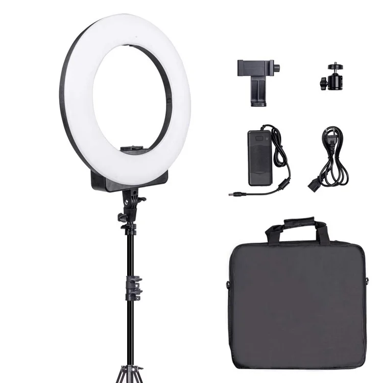 Photo Video Ring Light Kit Professional Social Media Photography Studio for Phone and canon Camera