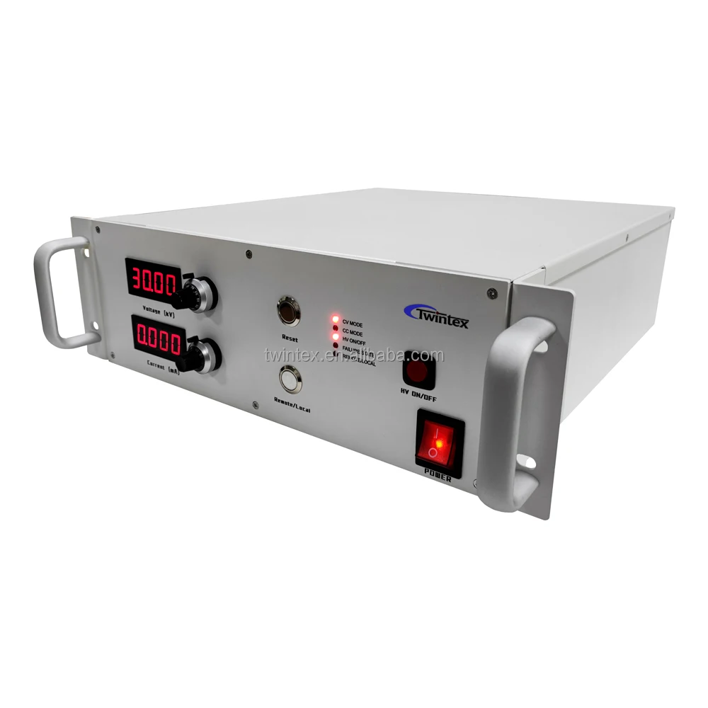 1kV-100kV Adjustable High Voltage DC Power Supply 15kV 20kV 30kV 50kV 60kV 100kV 1mA 2mA 12mA 50mA 100mA 200mA 10W 30W 1000W