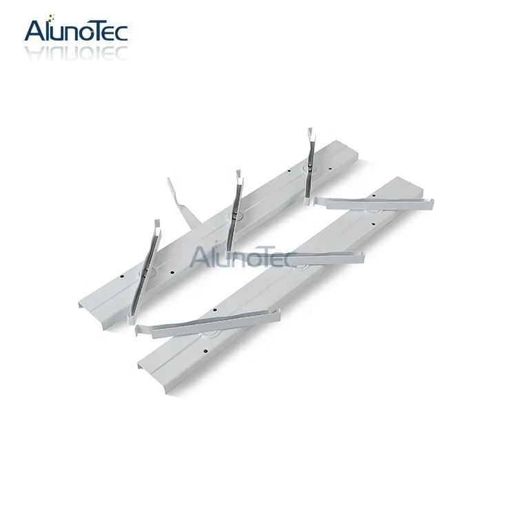 Alunotec SF-400 модель 6 дюймов на заколках 7 лезвий 1000 мм белого цвета алюминиевые жалюзи окна