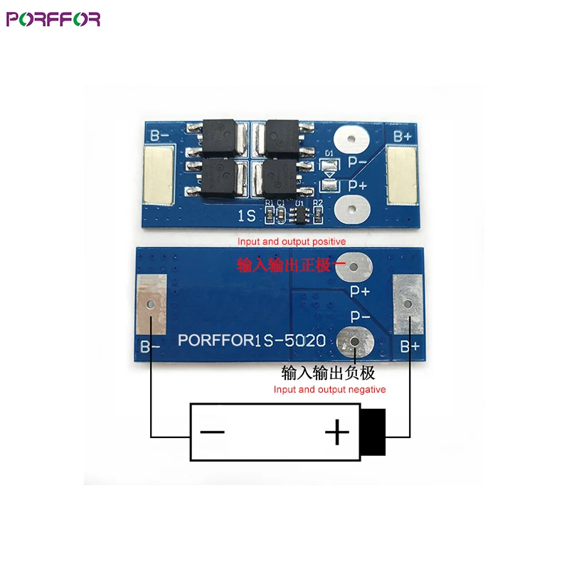 Big current 1S 3.7V 12A 16A 24A Lithium BMS Li-ion nmc pcm/1S Lifepo4 12A 16A 24A BMS