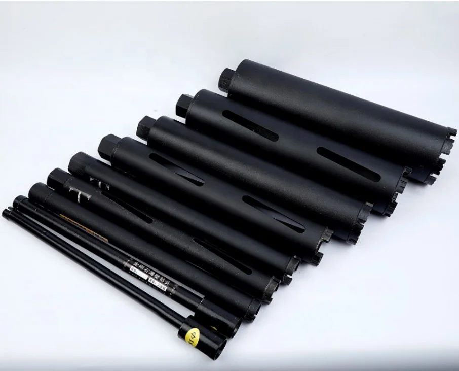 wet  drilling Diamond segment welding hole saw drilling diamond core drill bit