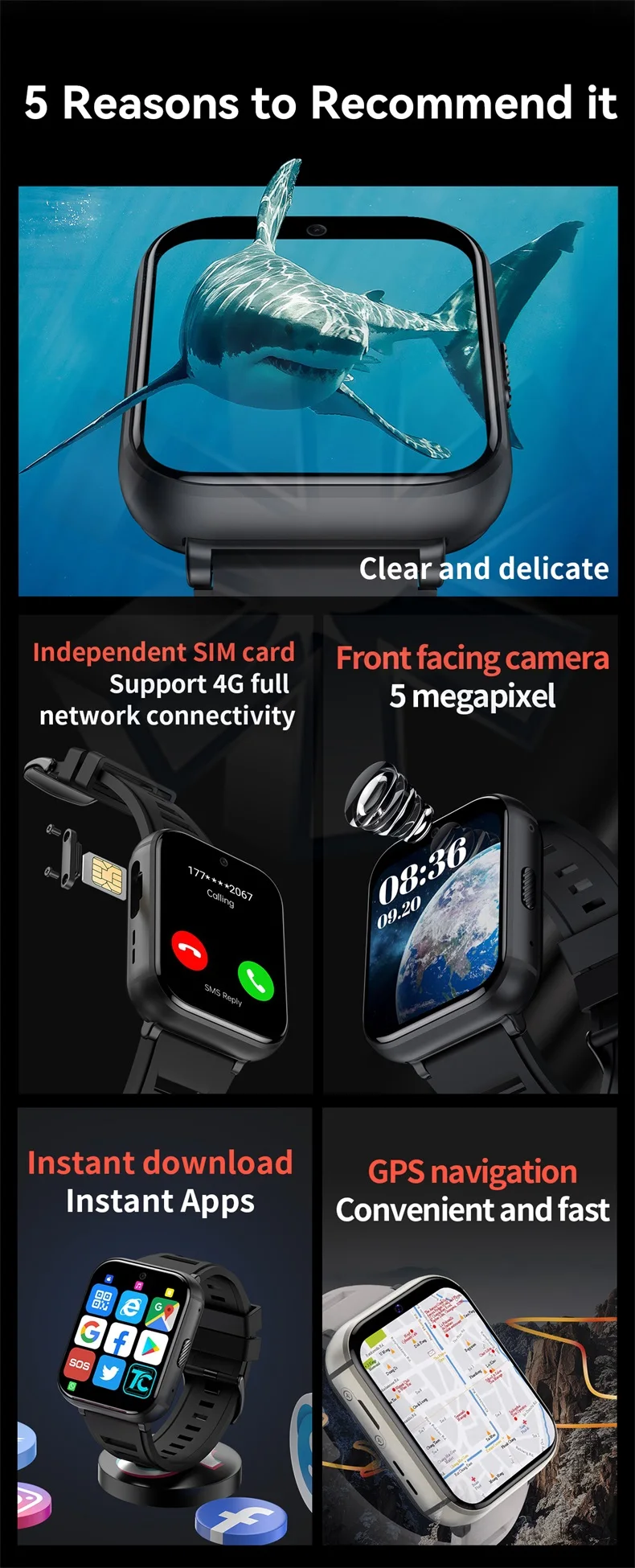 2023 New Arrivals 4G Android GPS Smart Watch with Video Call WiFi Heart Rate Android Phone Call Q668 Smart Watch (2).jpg