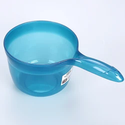Hot selling candy color garden plastic water scoop/water dipper/bathroom water dipper