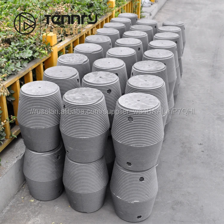 Графитированный электрод малого диаметра с низким содержанием золы для плавки