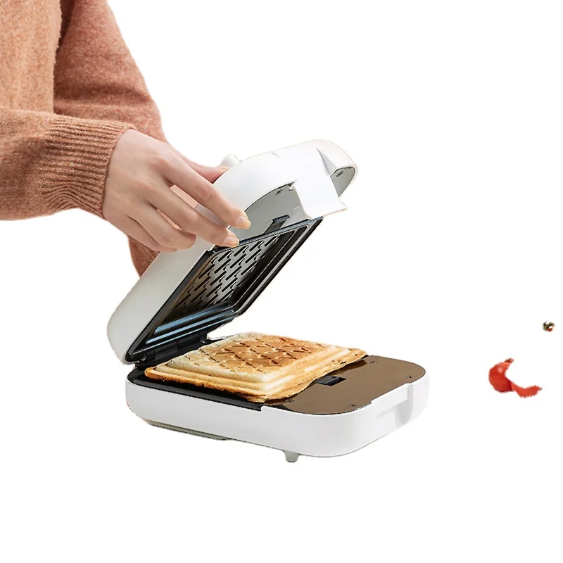 2021 New Hot Sell Electric Multi-function Breakfast Machine Non Sticky Sandwich Maker Toaster Double Plate Sandwich Makers OEM