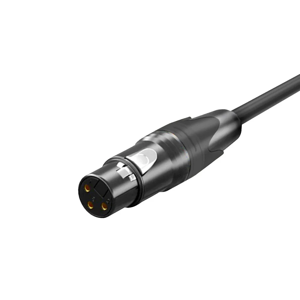 
Doonjiey XLR Cable Karaoke Microphone Sound Cable Plug XLR Extension Mikrofon Cable for Audio Mixer Amplifiers XLR Cord CANNON 