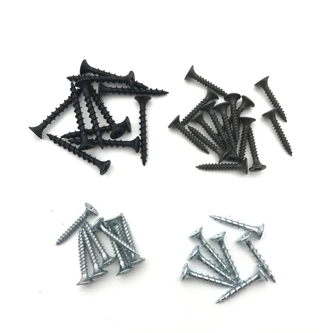 Industry self tapping screws  black building construction material galvanized screws home decoration usage