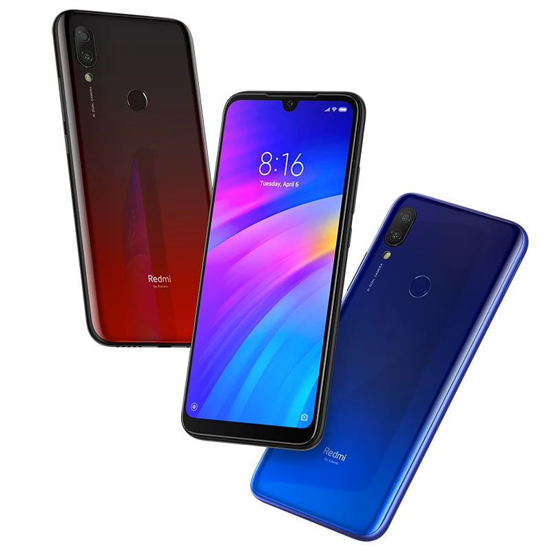 
Global Version Xiaomi Redmi 7 3GB RAM 64GB ROM Snapdragon 632 Octa Core Mobile Phone 