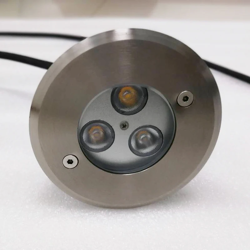 ip68 waterproof 3w cool white rgb outdoor indoor mining underwater lighting deck ground inground underground lights