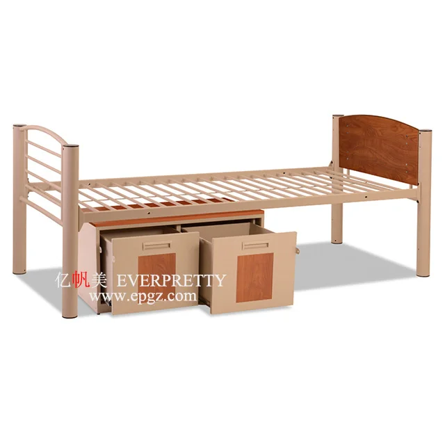 High Legs Bedroom Furniture  Adult Single Metal Steel Iron Beds