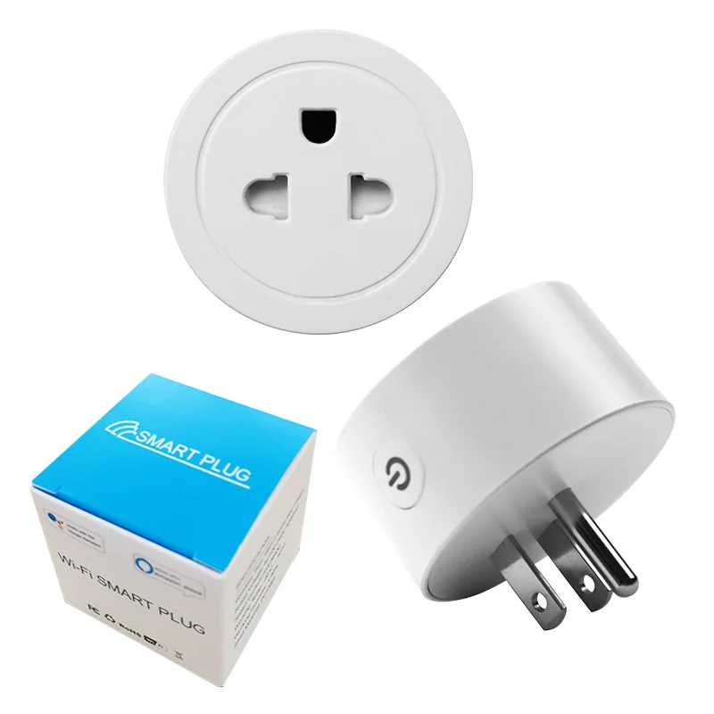 2022 New Tuya WIFI Smart Plug Alexa WiFi Zigbee Wireless US Mini WiFi Smart Plug