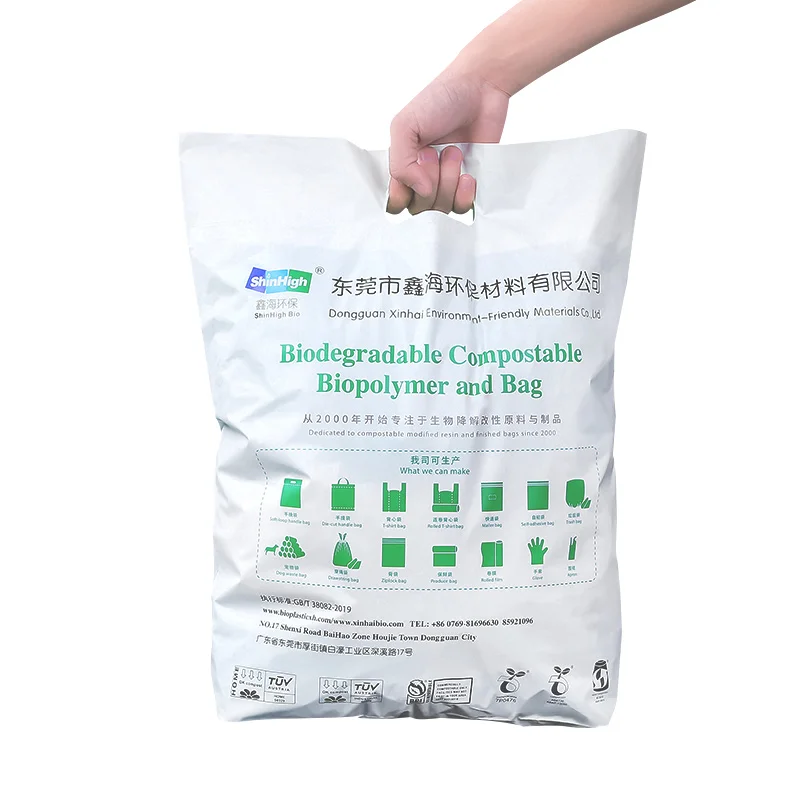 Biodegradable plastic top high quality die cut bag custom printing cheap shopping bags for clothing and shoes
