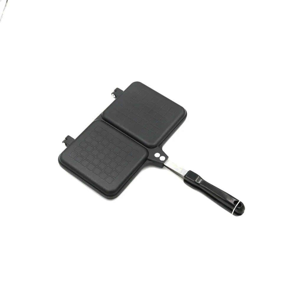 Сковорода с двойной головкой, сковорода с двойным покрытием, антипригарная алюминиевая сковорода для продуктов