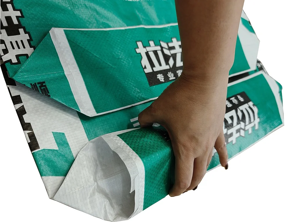 China Manufacturer 25kg 50kg Ad Star PP Valve Cement Woven Sack Bags Bag Lafarge