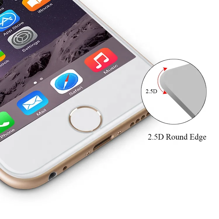 
Shockproof Cell Phone Tempered Glass Screen Protector For iPhone 6/7/8 