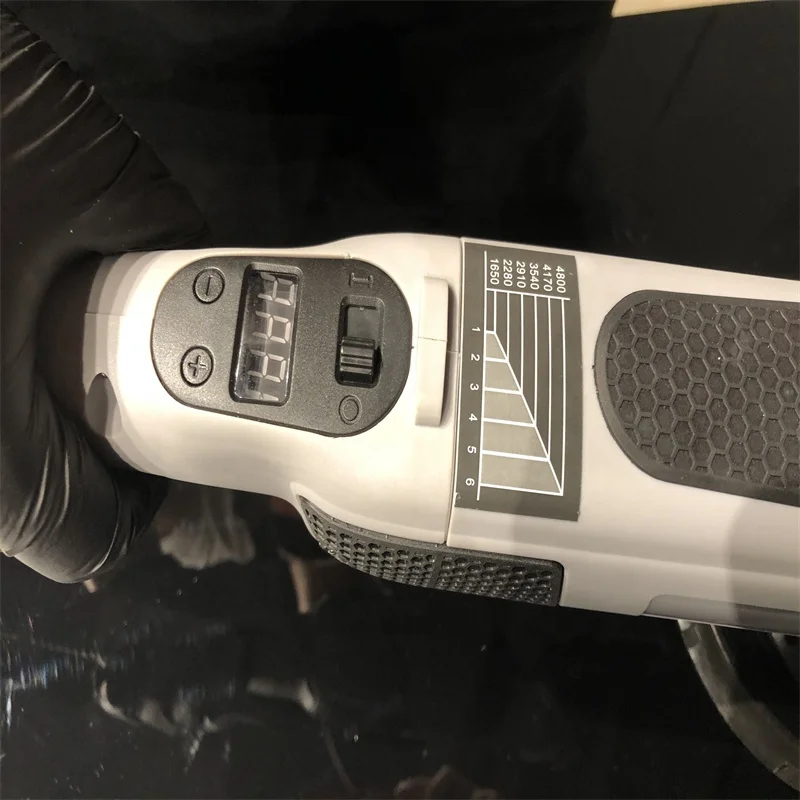 electric 150mm da polisher for car hand held machine digital