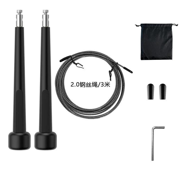 Wholesale Gym Tangle-Free Rapid Speed Jump Rope Adjustable Skipping Rope for Men Women