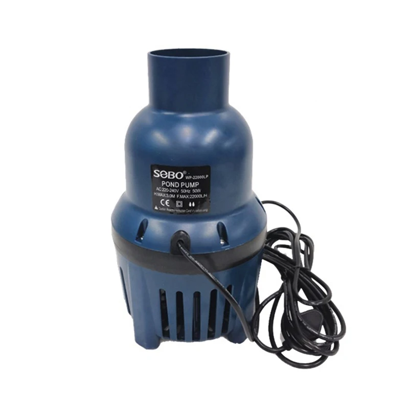 SOBO Large Power Variable Frequency Water Pump Large Flow Circulating Submersible Pump Koi Fish Pond Bottom Suction Filter Pumps