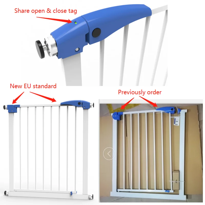 Probebi SG005 metal baby safety door stair gates baby safety gate for child and kid