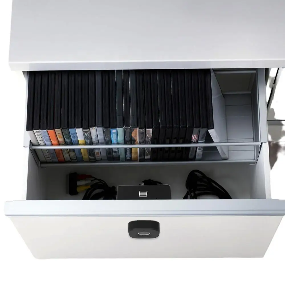 Bio Fingerprint Smart Lock Electric Cabinet and Drawer Door Lock for Glass and Wood Doors