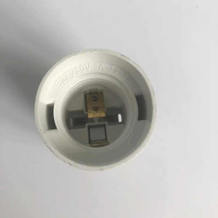 (YK763)E27 Light Bulb Lamp Holder Pendant Socket, E27 Screw Light Bulb Holder Retro Pendant Socket