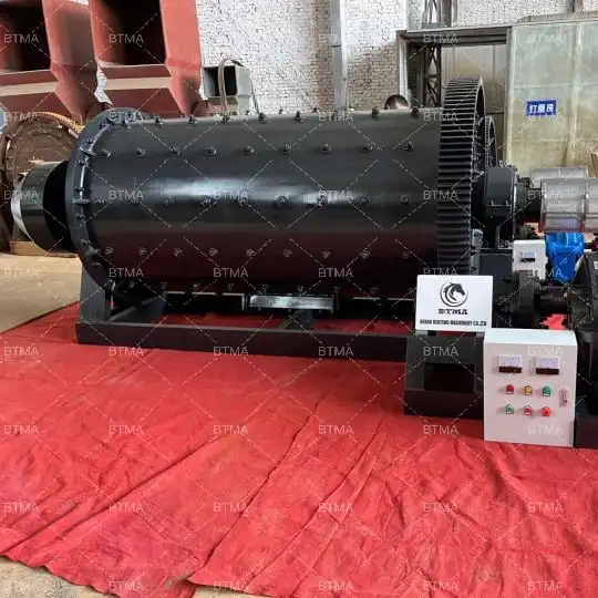 BTMA Factory Hot Sale Low Price 3-5 Tons Per Hour 1200x2400 Ball Mill Grinding Machine