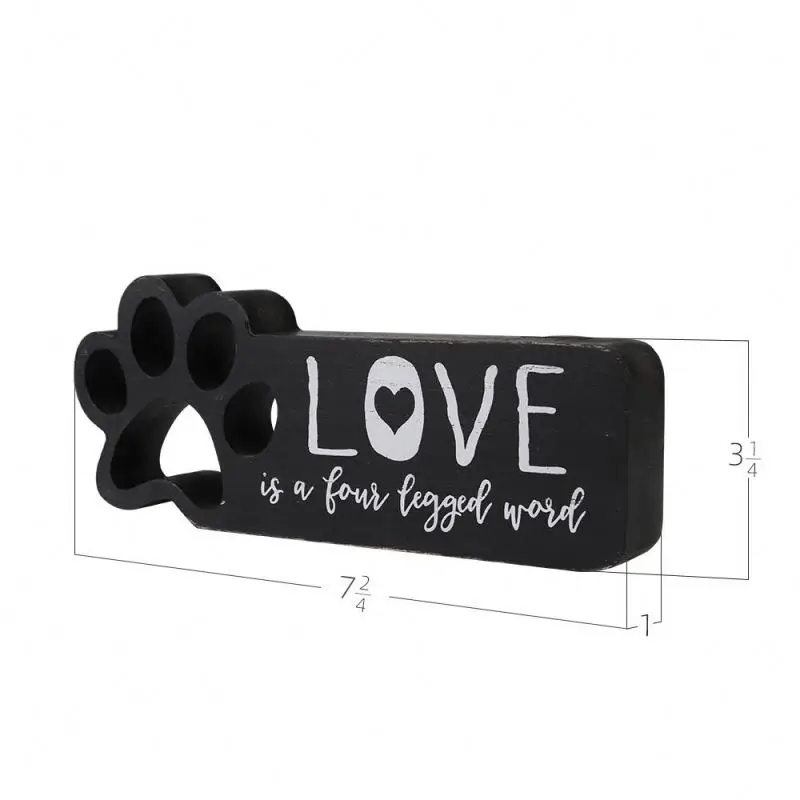 
Factory Wood Cat Door Hanging Holder Customizable Name Love Wooden Sign 