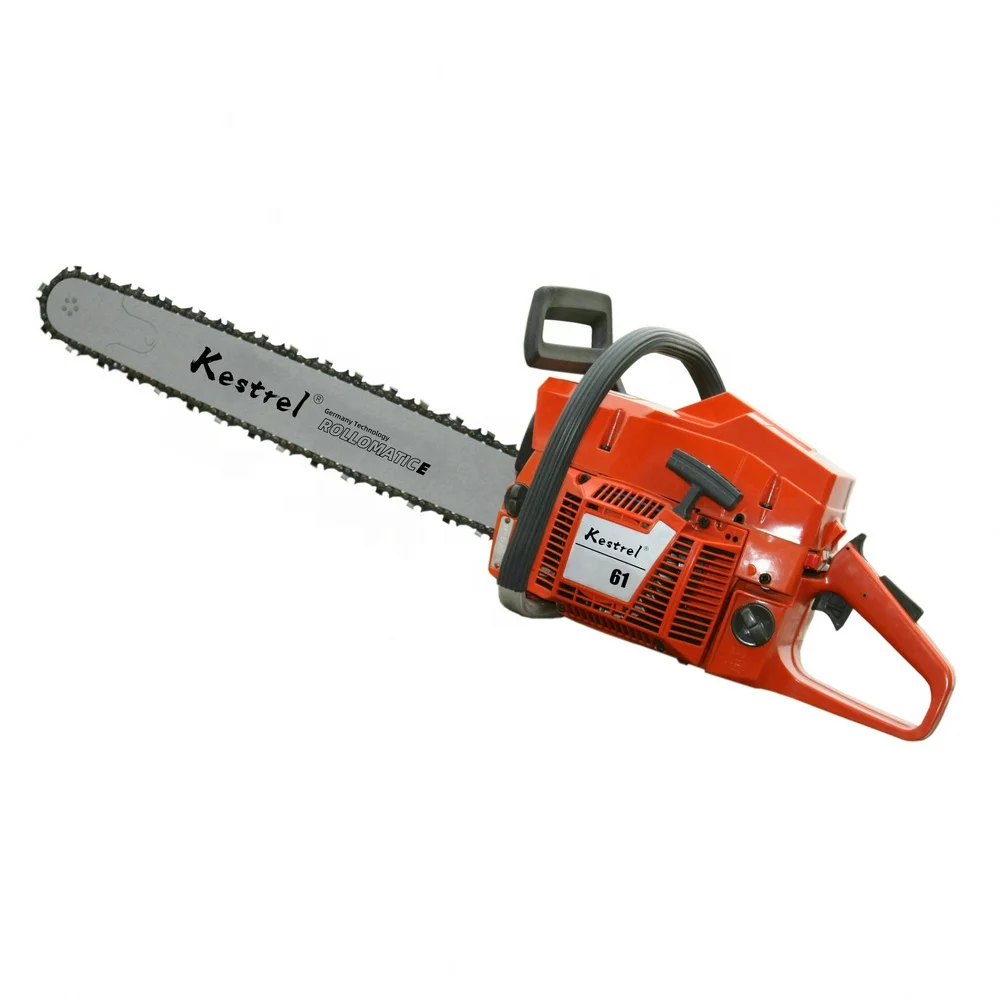 61 chainsaw 61.5cc 2.9kw 2 Stroke Gas Chain Saw with 20inch 22inch chain and guide bar