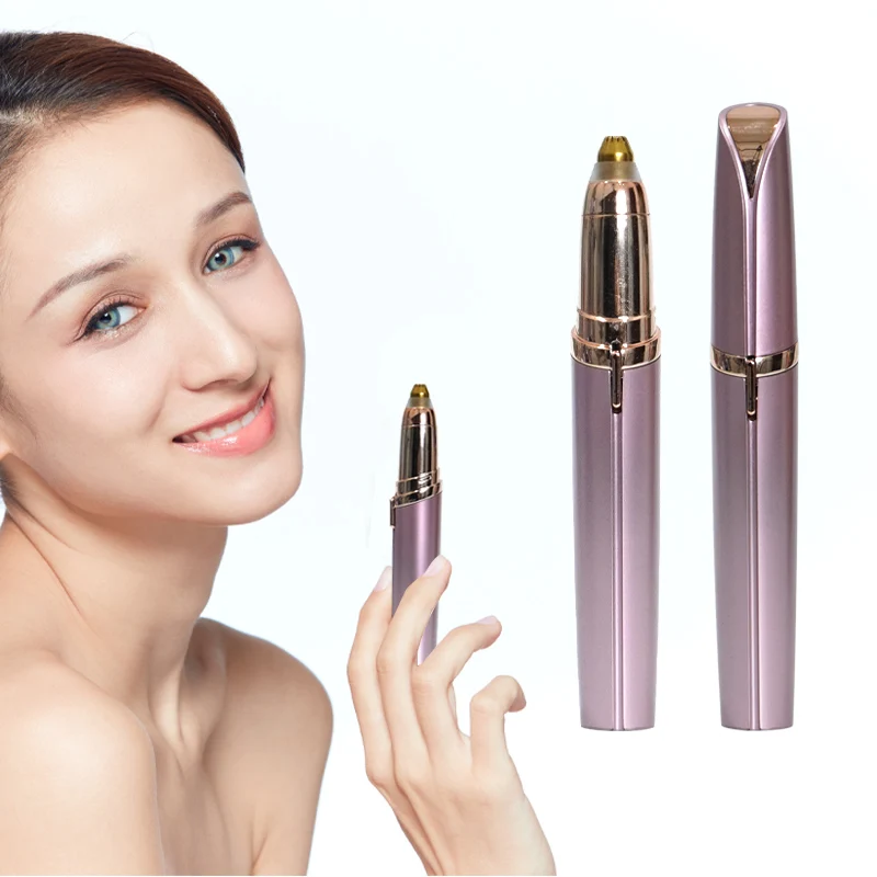 Factory Portable eyebrow trimmer electric Hair Remover Facial Hair Trimmer for Women Electric Eyebrow Trimmer Epilator