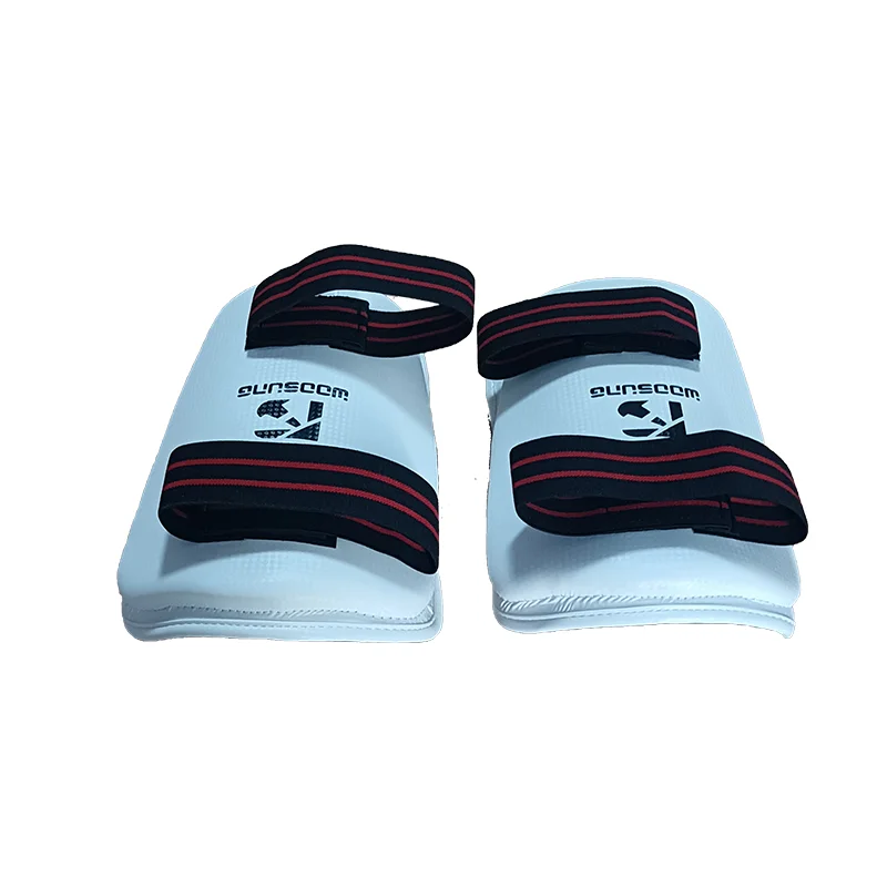 Sample free shipping factory price durable white martial arts gear taekwondo arm guard protector on sale