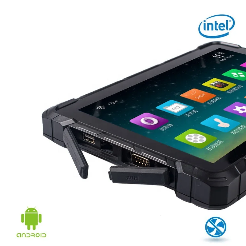 Gole F7R 10 дюймов GPS 4 аппарат не привязан к оператору сотовой связи NFC батарея Android RK3399 IP67 промышленный Прочный планшетный