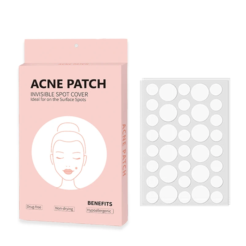 24/36pcs Tea Tree Waterproof Invisible Skin Care Hydrocolloid Acne Spot Pimple Healing Master Patch Set For Face
