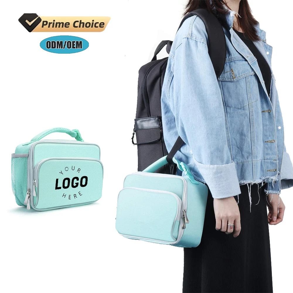 BSCI Custom Keep Food Warm Cold Kids Lunch Box Insulated School Lunch Bag Travel Office Lunch Cooler for Girls Boy