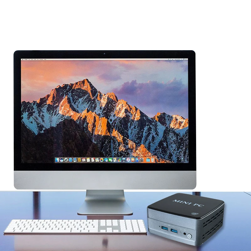 Intel i3/i5/i7 Dual DDR5 32G RAM 1TB SSD Support WIFI6E 2*HD 2*Type-C Dual Lan Windows10/11 Pro 12th Gen Intel NUC Mini PCs