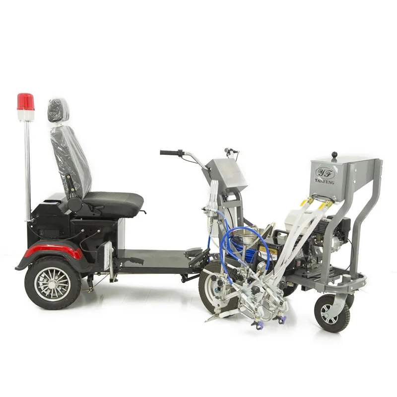 Машина для маркировки дорог с ручным нажимом